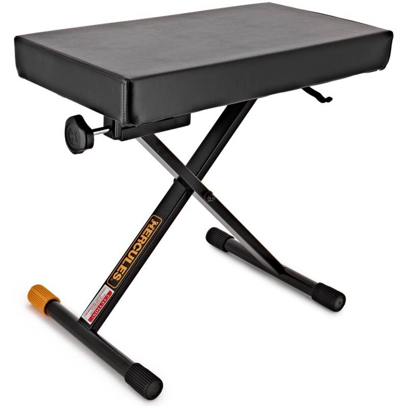 Hercules Stand KB200B EZ Height Adjustment Keyboard Bench