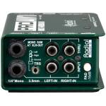 Radial ProAV1 Passive For AV With Stereo-To-Mono Mix,RCA,35mm And XLR Input - Image 3