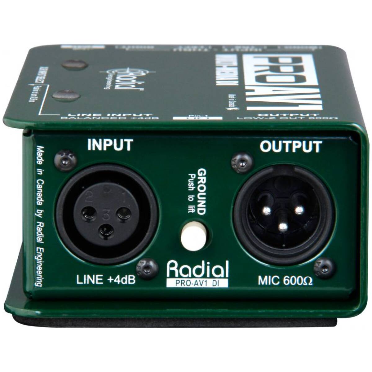 Radial ProAV1 Passive For AV With Stereo-To-Mono Mix,RCA,35mm And XLR Input - Image 2