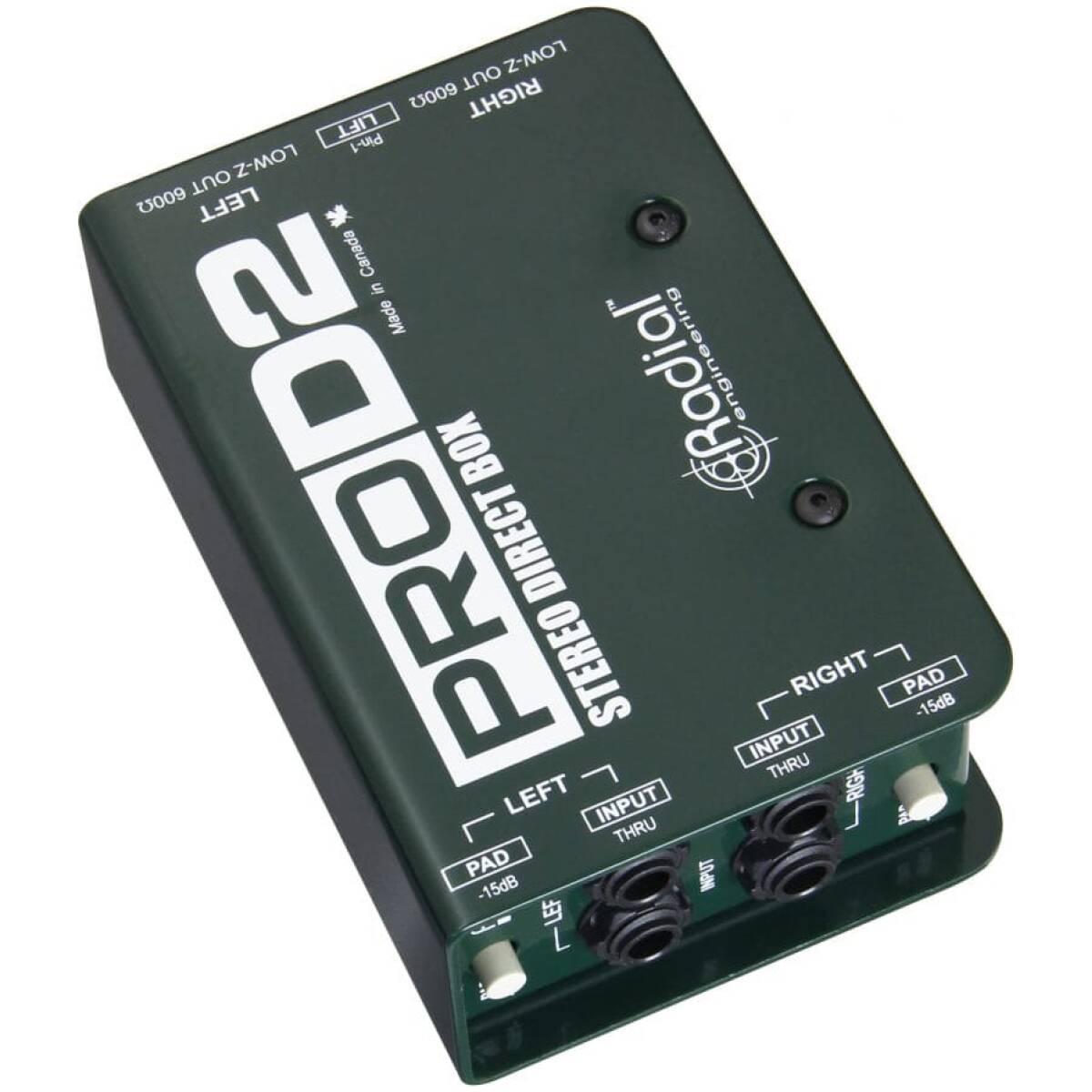 Radial ProD2 Passive DI With Two Channel,Made For Hire Output Keyboards - Image 4