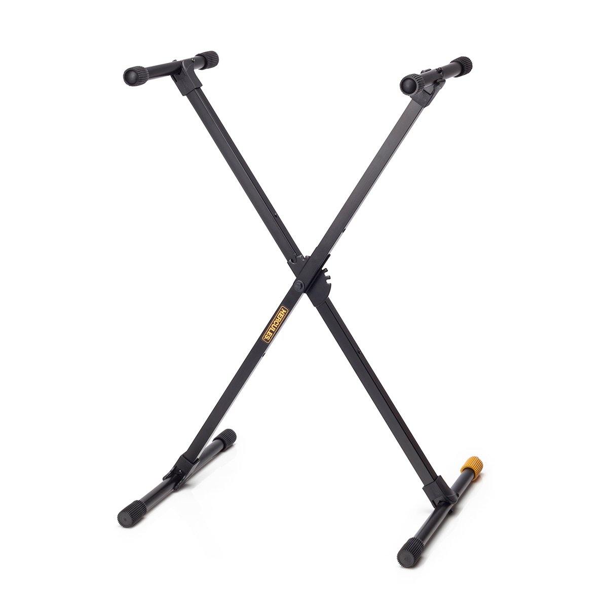 products-HER-KS118B1 Hercules KS100B EZ Step Single X-Frame Keyboard Stand - Image 1