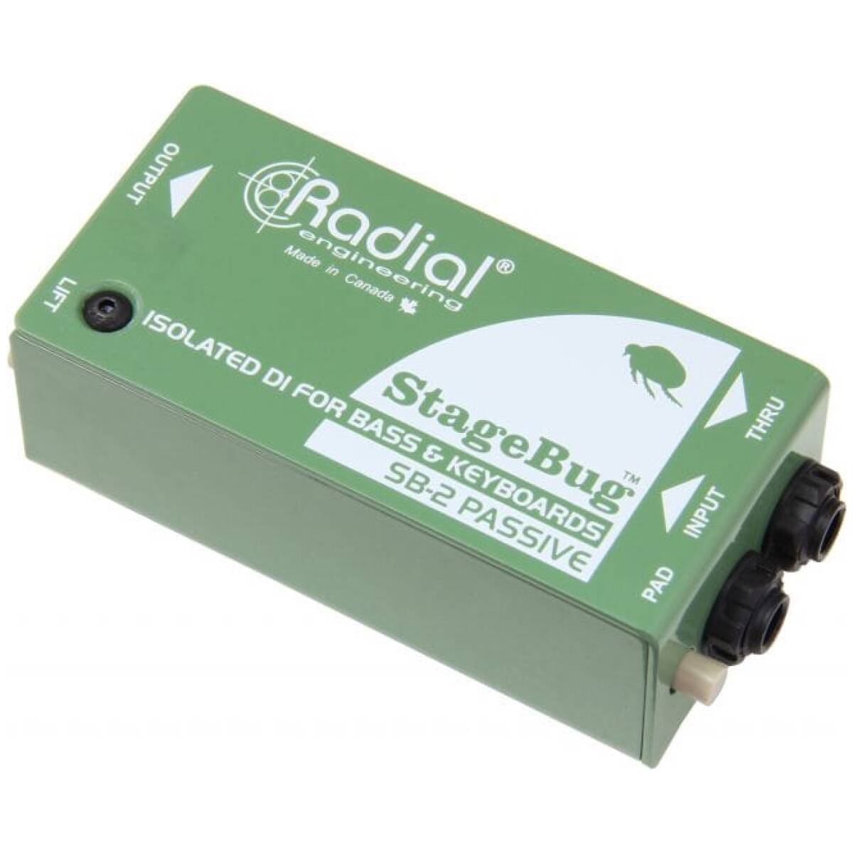 Radial Stagebug SB-2 Passive Compact Passive DI For Acoustic Keyboard And Bass - Image 3