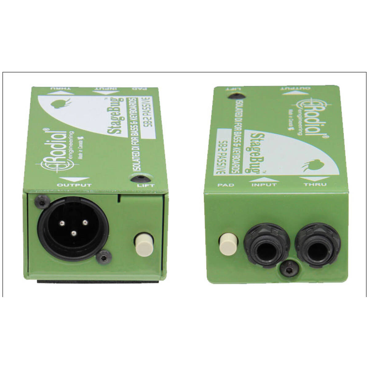 Radial Stagebug SB-2 Passive Compact Passive DI For Acoustic Keyboard And Bass - Image 2