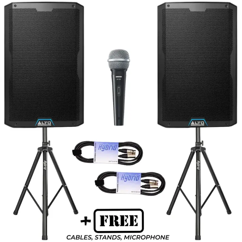 Alto TS415 Speaker Bundle