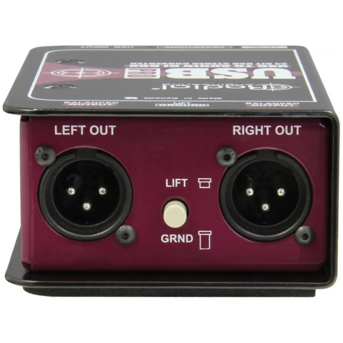 Radial USB-Pro Digital USB DI For Laptops,24/96 With Headphone Amp & Isolation Outs - Image 3