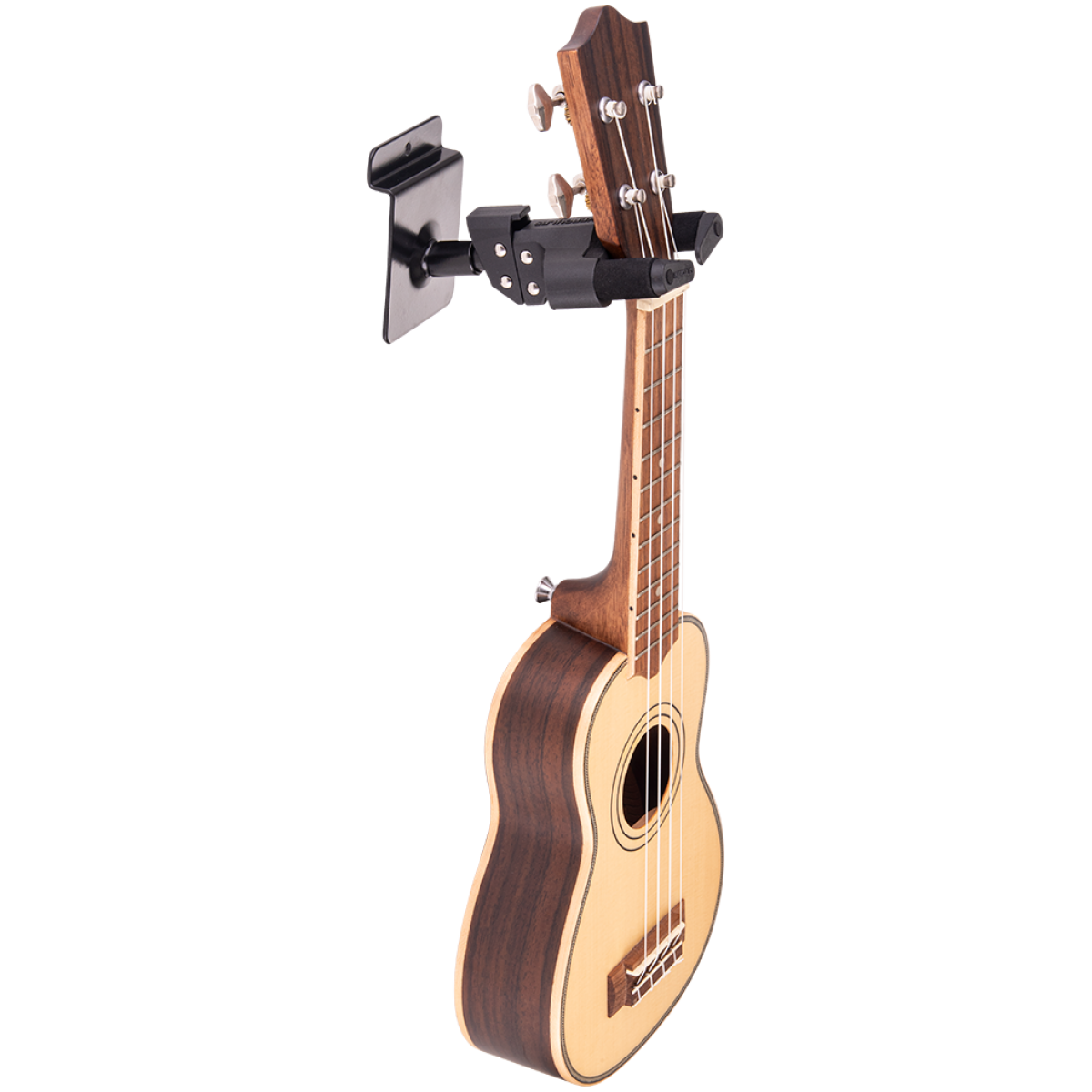 Hercules Stands USP10SB Auto Grip ukulele hanger For Slat Wall Short Arm - Image 2