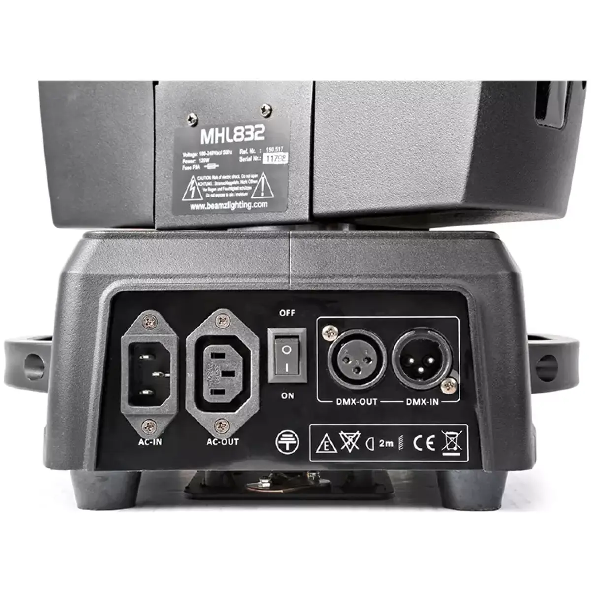 Beamz MHL832 Led Double Sided Moving Head - Image 3