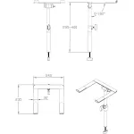 Vonyx DBLH1 Laptop Stand For Dj Booth - Image 5