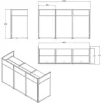 Vonyx DBA200 Pro Dj Booth Large - Image 6