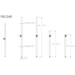 Vonyx LST04 Telescopic Speaker Pole 90 - 145CM M20 Thread - Image 3