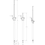 Vonyx LST04 Wind - Up Speaker Pole 110 - 160CM M20 Thread - Image 5