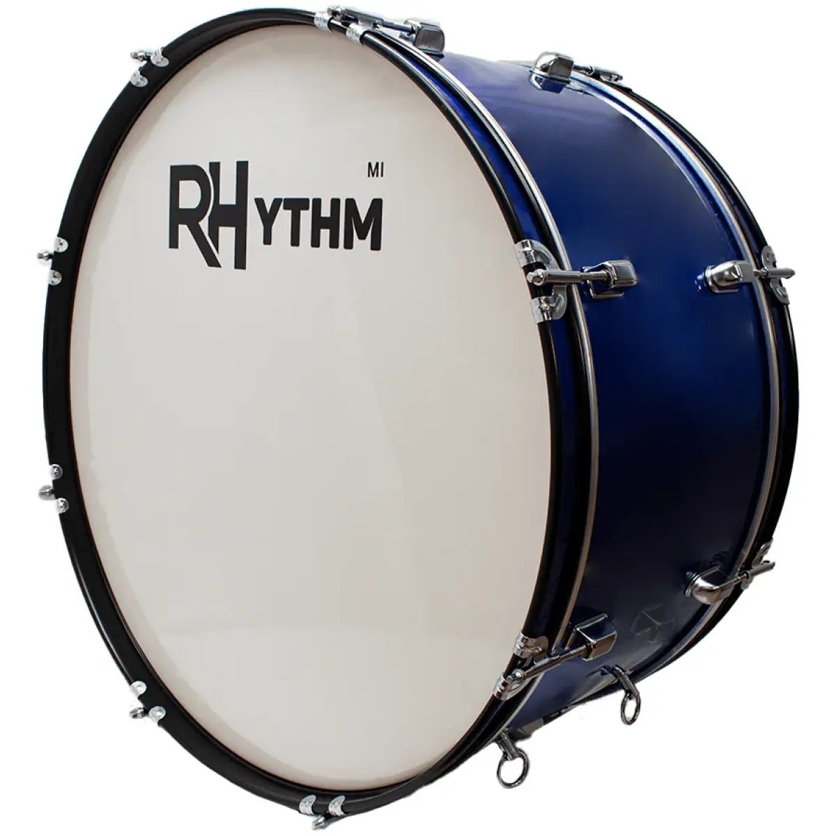 Rhythm MI-NJ01 BL 26X12' Marching Drum Blue - Image 3