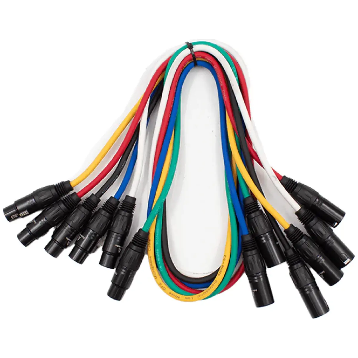 Astro Audio XLR Male to Female Cables(6Pcs) - Image 2