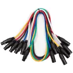 Astro Audio XLR Male to Female Cables(6Pcs) - Image 2