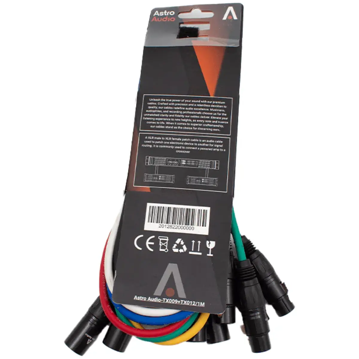 Astro Audio XLR Male to Female Cables(6Pcs) - Image 6