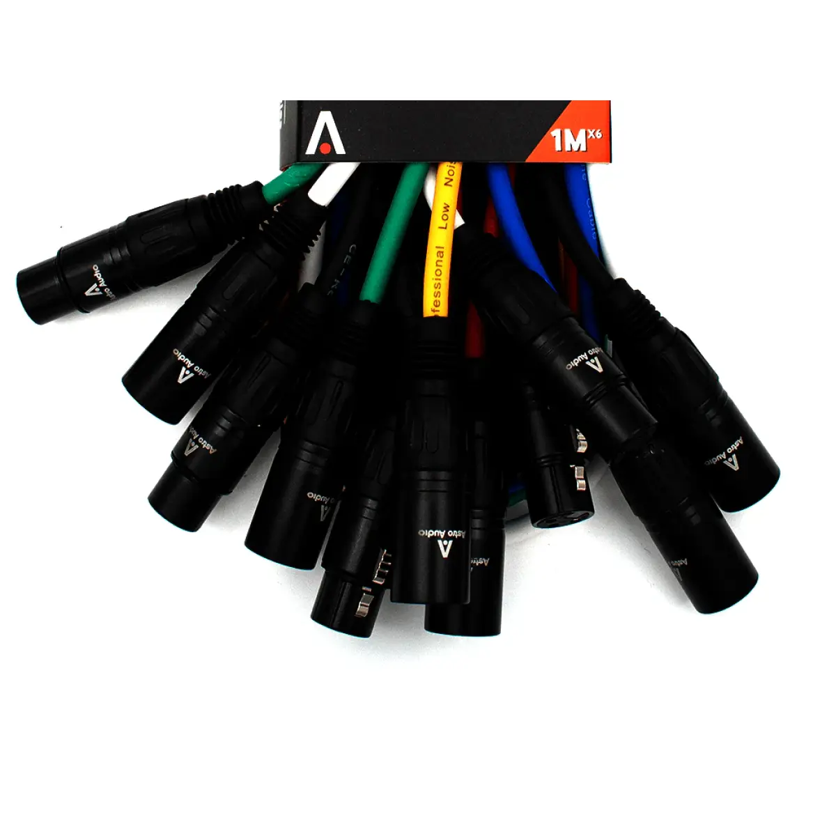 Astro Audio XLR Male to Female Cables(6Pcs) - Image 4