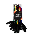 Astro Audio XLR Male to Female Cables(6Pcs) - Image 3