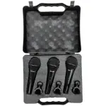 Astro Audio 3 Pack Dynamic Microphones