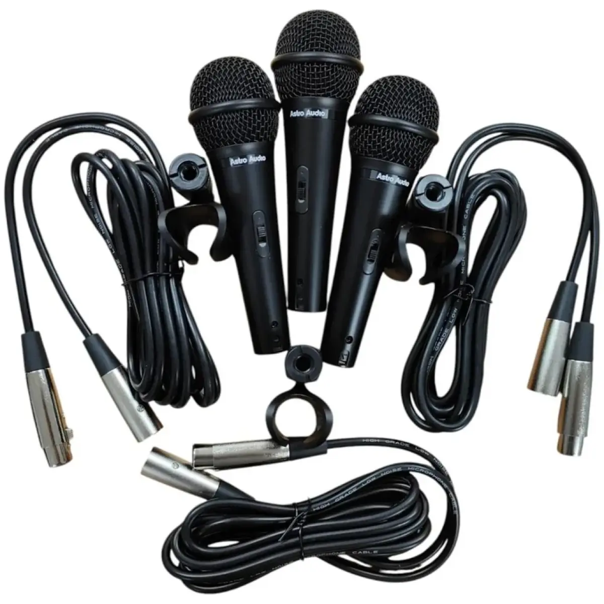 Astro Audio 3 Pack Dynamic Microphones - Image 2