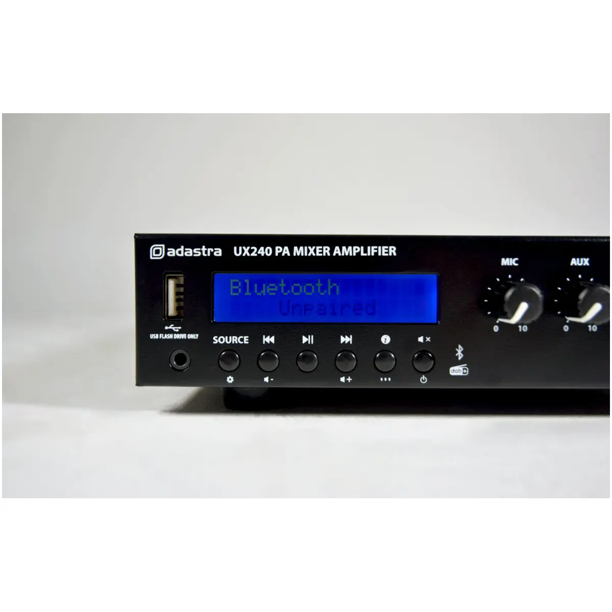 Adastra UX240 100V Mixer Amplifier 240W Usb/fm/bt - Image 6