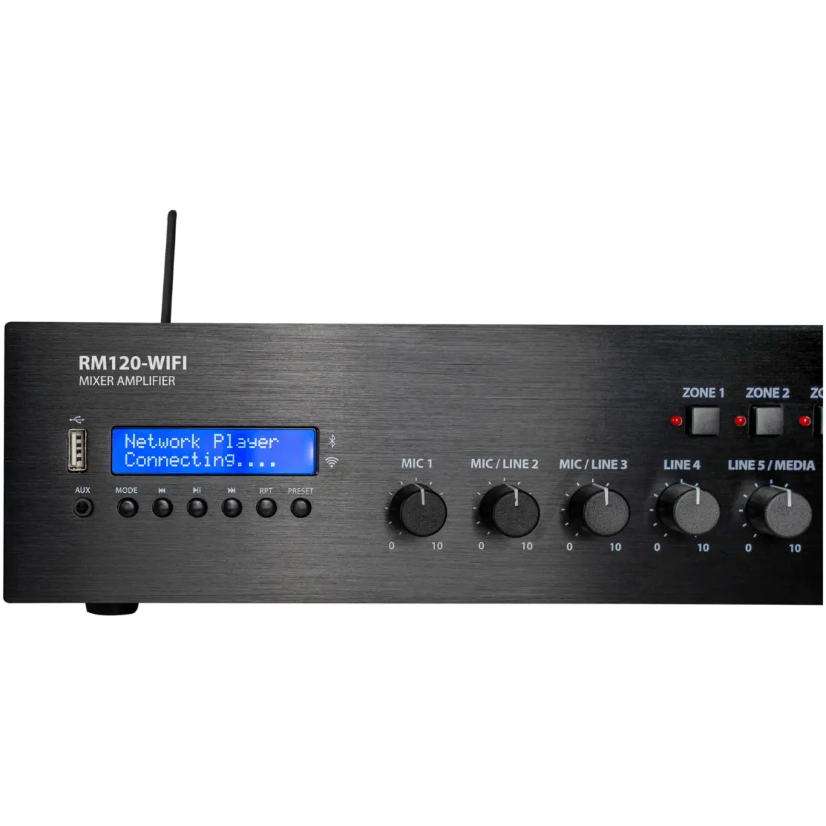 Adastra RM120D - Wifi 100V Mixer Amplifier 120W Usb/bt/fm/dab+/wifi - Image 6