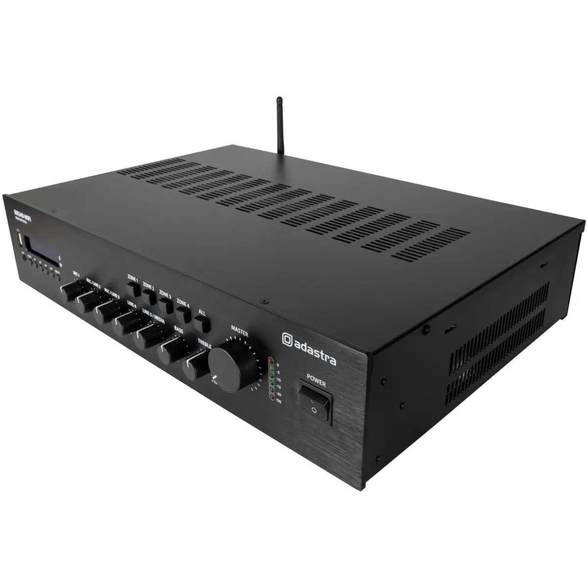 Adastra RM240D - Wifi 100V Mixer Amplifier 240W Usb/bt/fm/dab+/wifi - Image 6