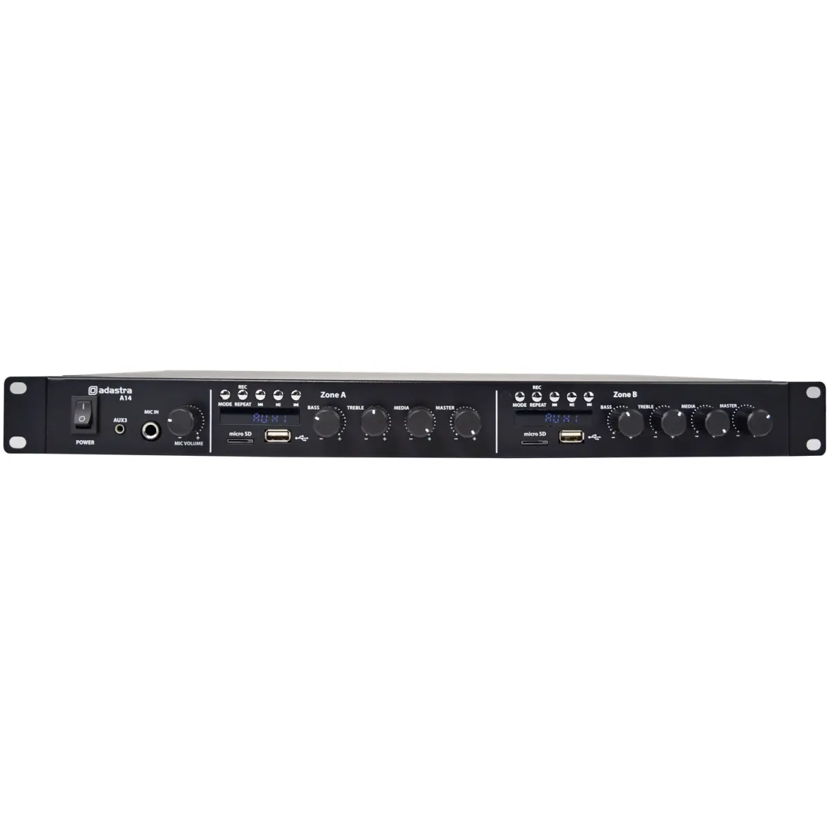 Adastra A14 1U Mixer Amplifier 4X 160W - Image 6