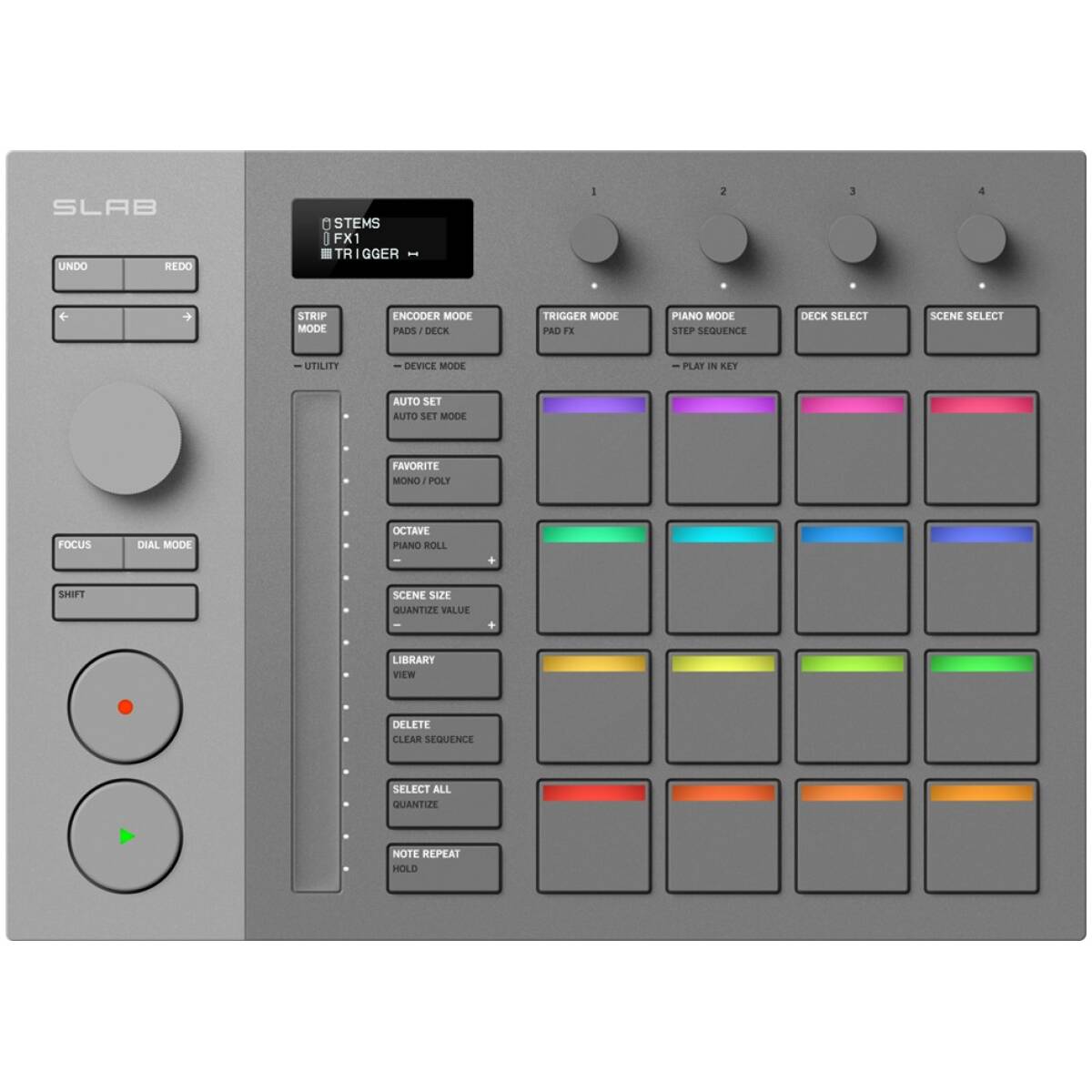 AlphaTheta SLAB MIDI Pad Controller For Serato Studio - Image 2