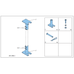 Bosch Bracket adapter set for LS1-OC100E-