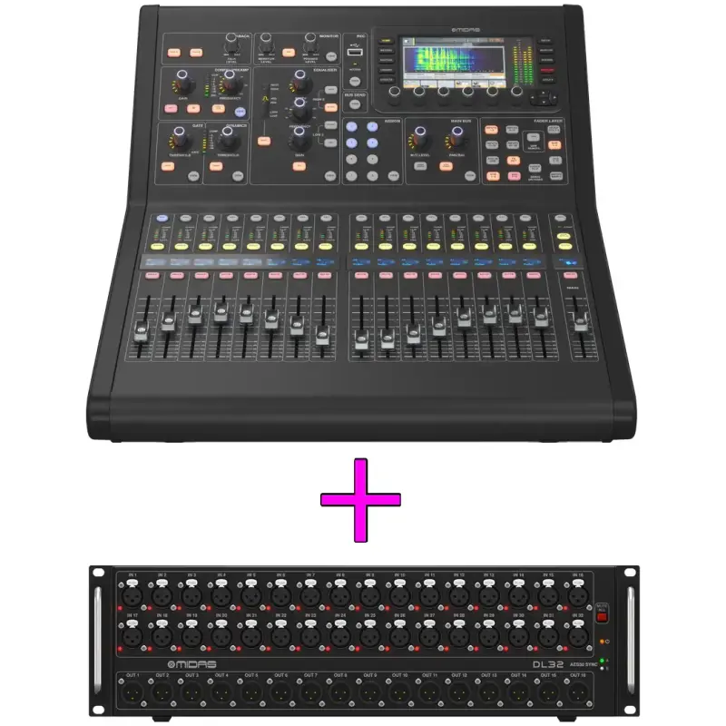 Midas M32R LIVE | DL32 Bundle