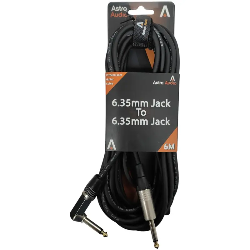Astro Audio 6.35mm to 6.35mm Guitar Cable (6m)