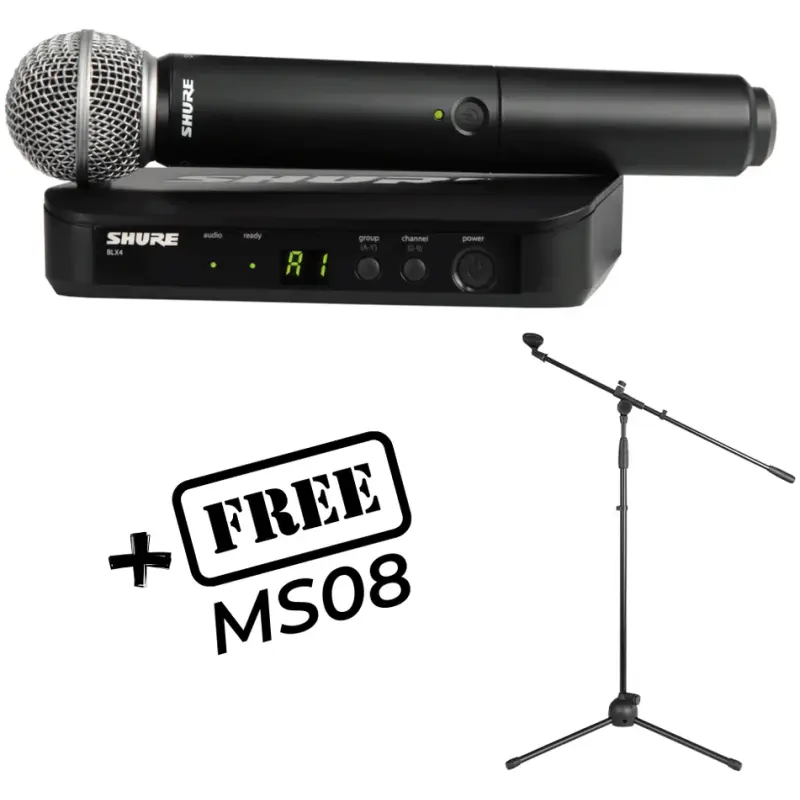 Shure BLX24E/SM58 + FREEBIE Bundle