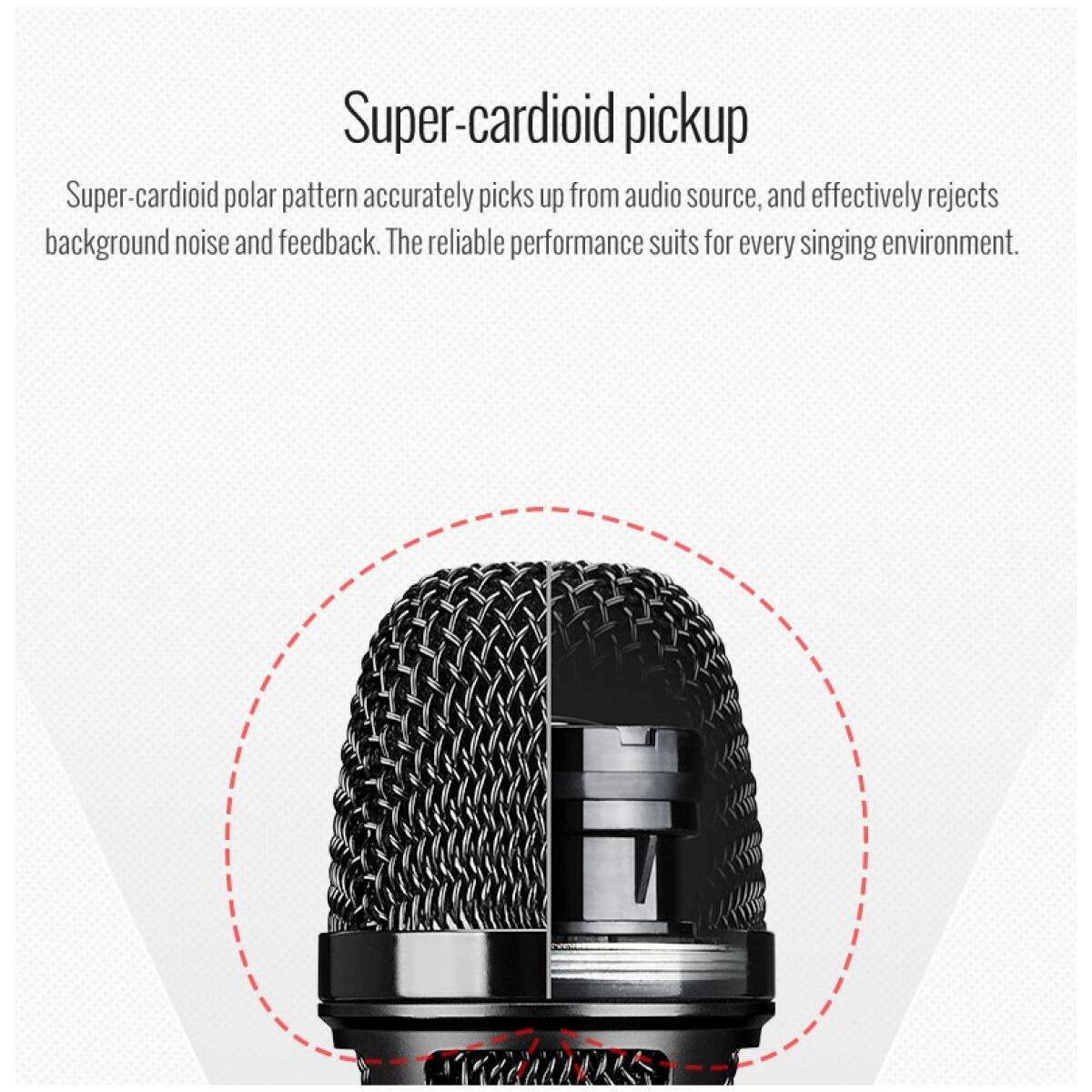 Takstar TA-60 On-stage Dynamic Microphone - Image 10