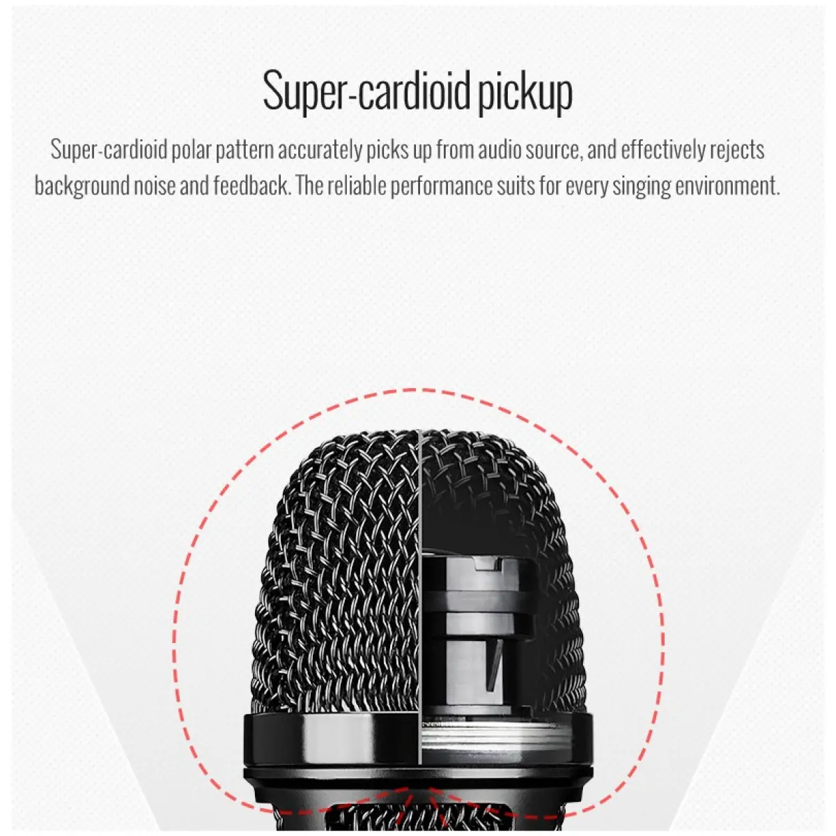 Takstar TA-60 On-stage Dynamic Microphone - Image 10