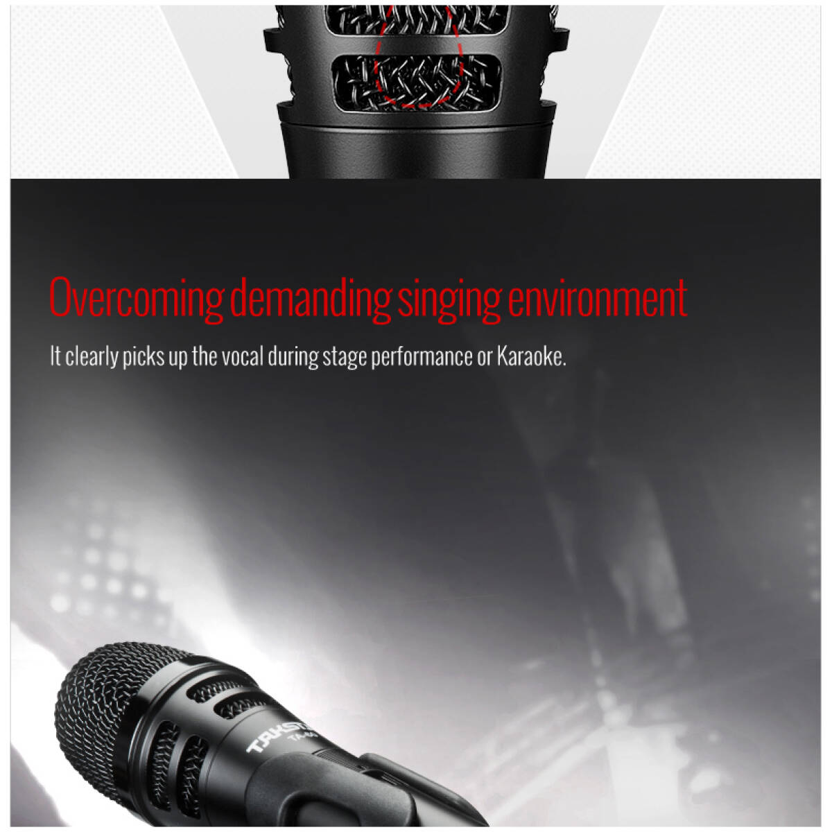 Takstar TA-60 On-stage Dynamic Microphone - Image 11