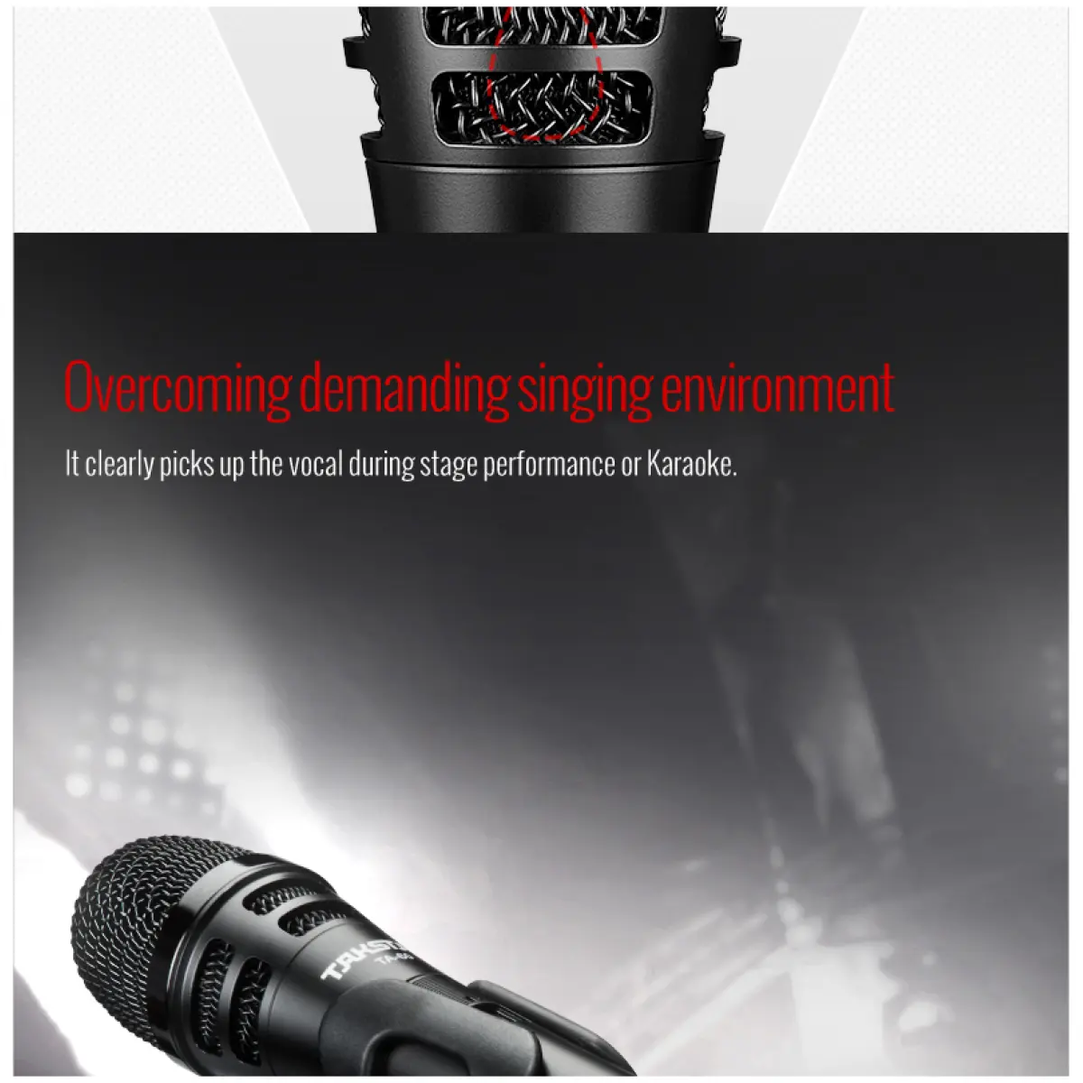 Takstar TA-60 On-stage Dynamic Microphone - Image 11