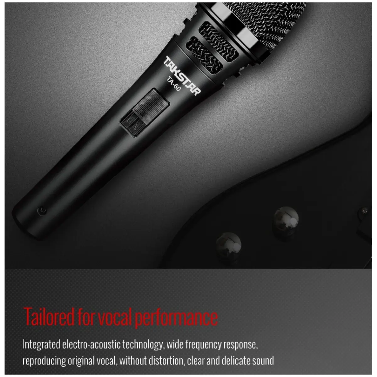 Takstar TA-60 On-stage Dynamic Microphone - Image 8