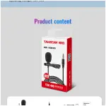 Takstar TCM-400 Lavalier Microphone - Image 21