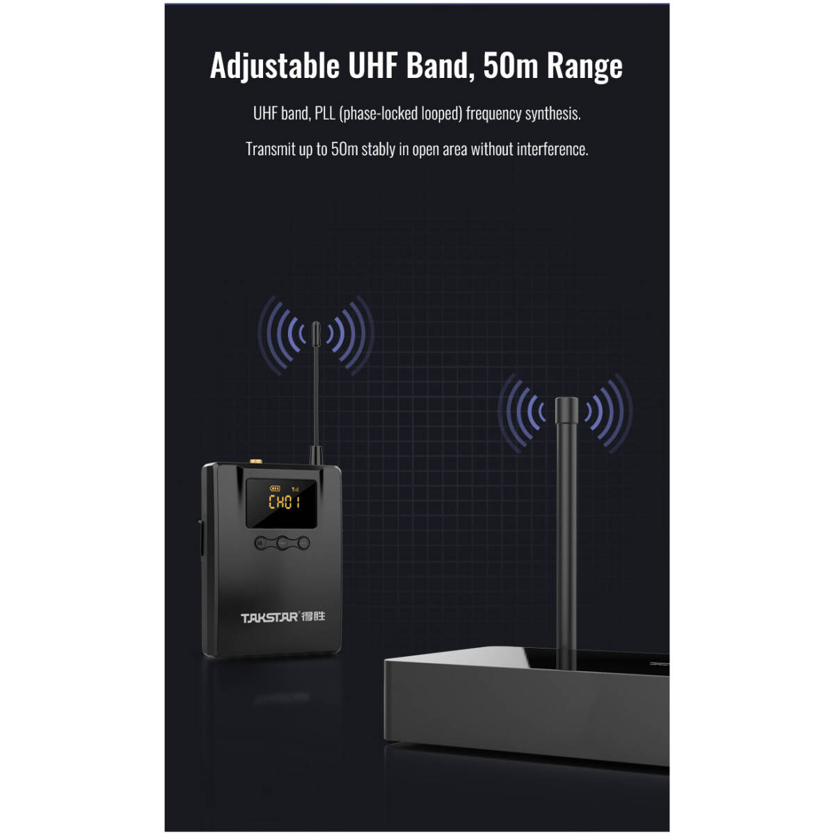 Takstar WPM-300 Wireless Monitoring System - Image 9