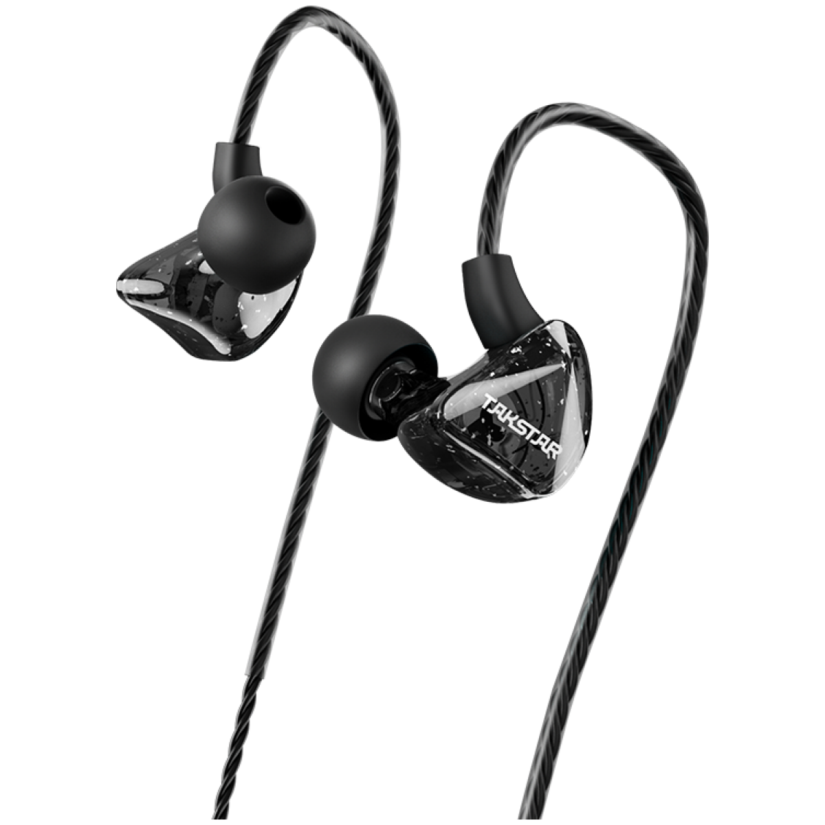 Takstar TS-2300 Black In-Ear Monitor Earphones - Image 2
