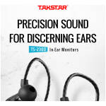 Takstar TS-2300 Black In-Ear Monitor Earphones - Image 4