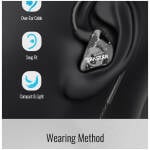 Takstar TS-2300 Blue In-Ear Monitor Earphones - Image 9