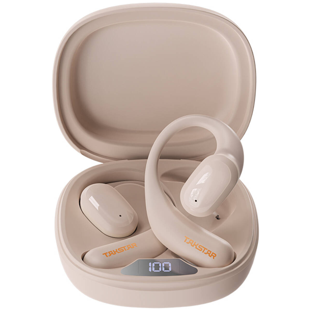 Takstar LA350W White Open-Ear Wireless Headphones - Image 2