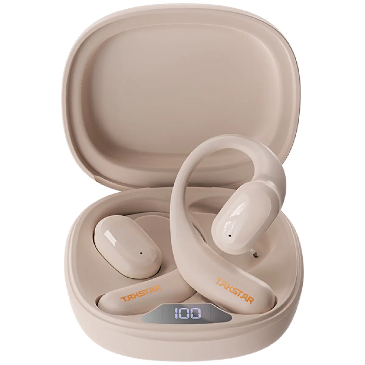 Takstar LA350W White Open-Ear Wireless Headphones - Image 2