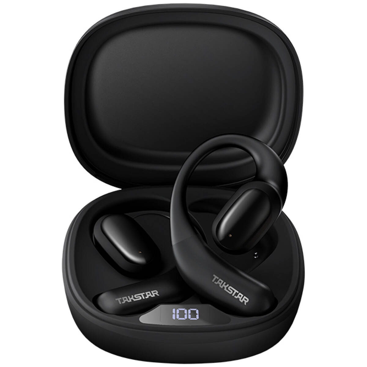 Takstar LA350W Black Open-Ear Wireless Headphones - Image 2