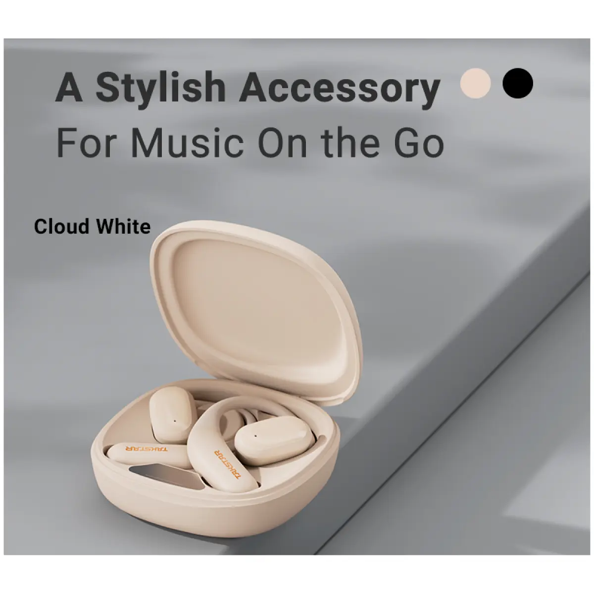 Takstar LA350W White Open-Ear Wireless Headphones - Image 20