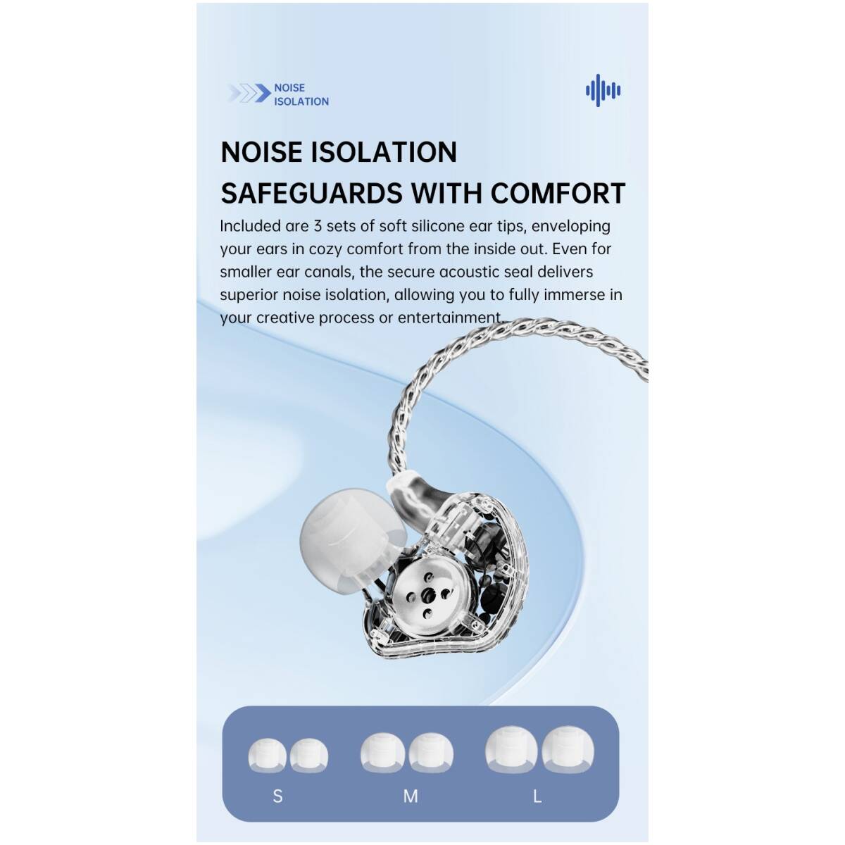 Takstar TS-2320 In-Ear Monitor Earphones - Image 13