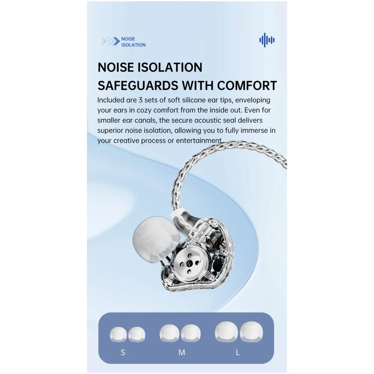 Takstar TS-2320 In-Ear Monitor Earphones - Image 13