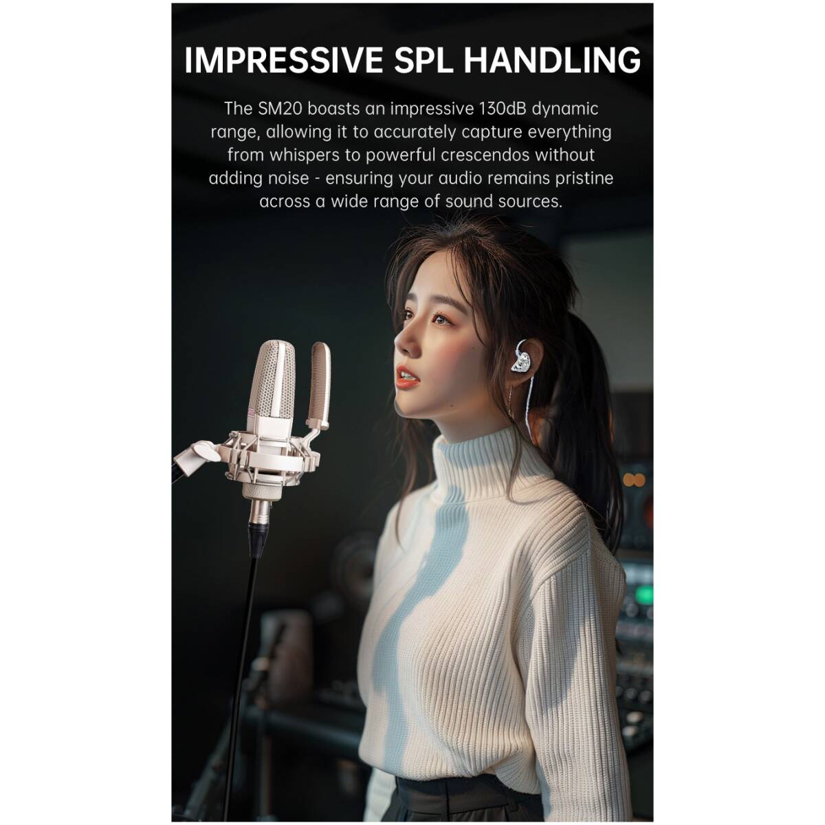 Takstar SM20 Professional Recording Microphone - Image 12
