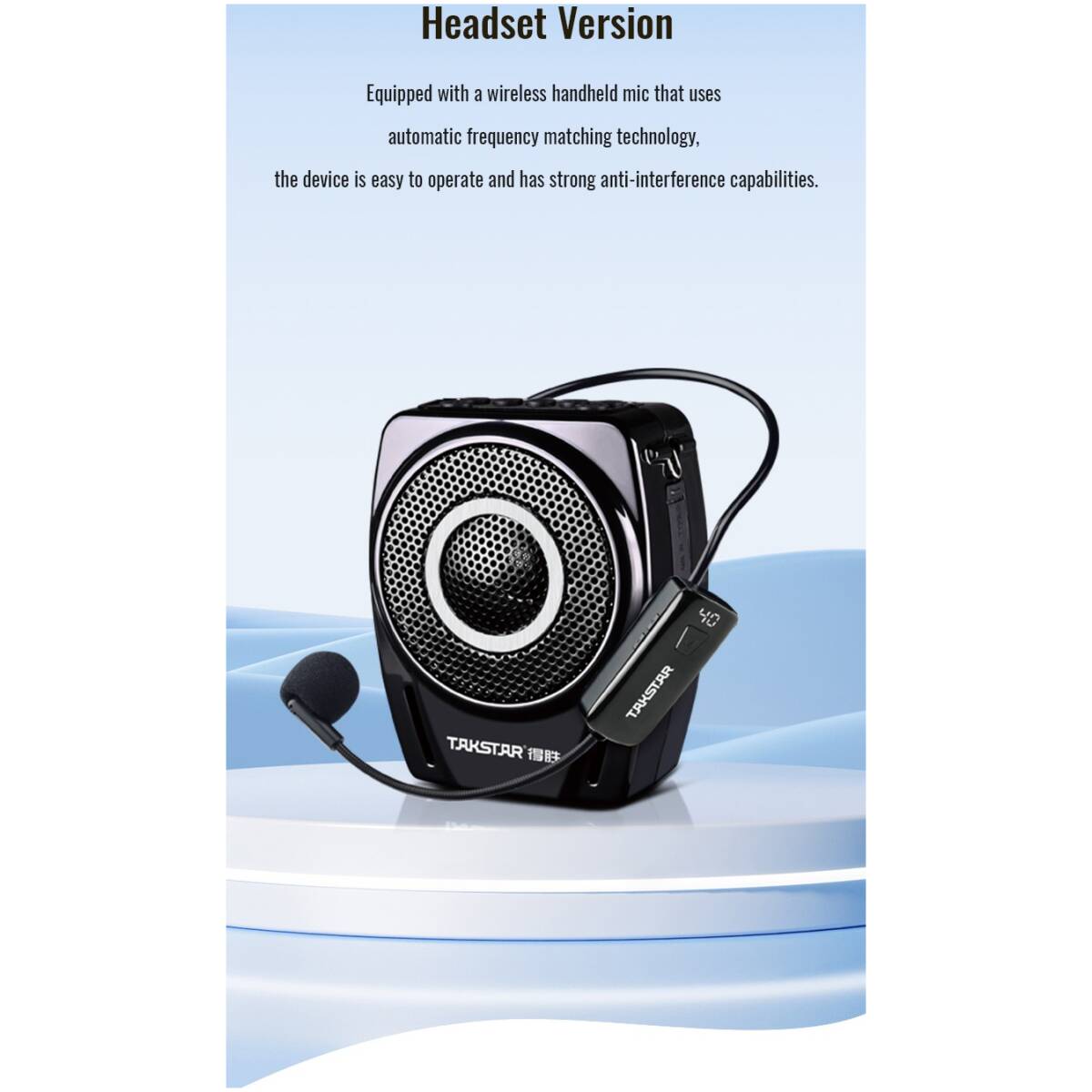 Takstar E8W (Headset Version) Wireless Amplifier - Image 16